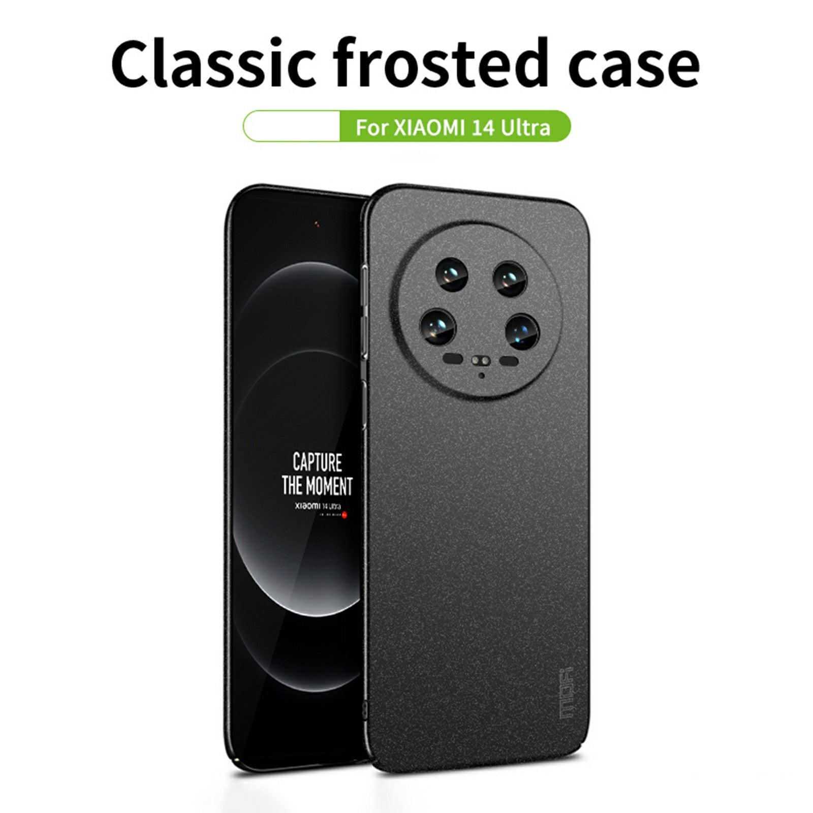 MOFI Shield Matte Series for Xiaomi 14 Ultra Case Scratch-proof PC Phone Cover MOFI Shield Matte Series for Xiaomi 14 Ultra Case Scratch-proof PC Phone Cover